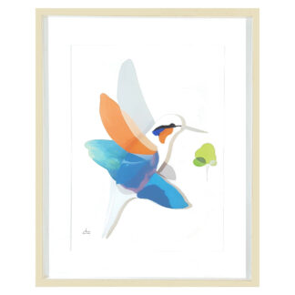 3D Perspex Kingfisher I  SOLD