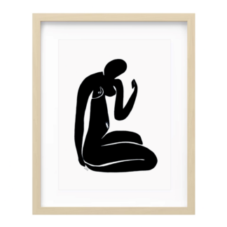 Black Nude Selfie I